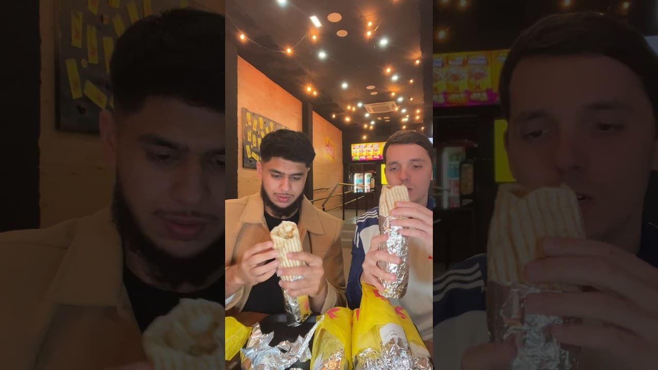 Probando el Kebab de Lak Montes. “MAKDURUM”