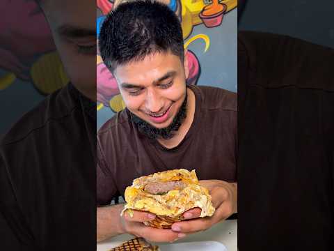 Taco burger 😱 encima halal