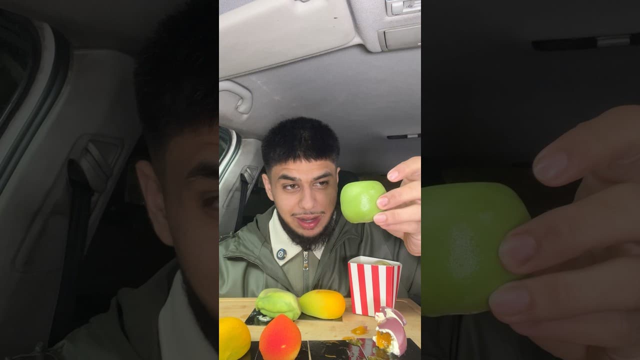 Probando la fruta falsa ‘trompe L’oeil’ 😳